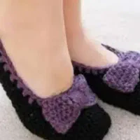 شنل پاپوش بافتنی بچه‌گانه|کفش و لباس بچه|رفسنجان, |دیوار