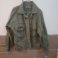 کت کتان سایز ۳۸ تا ۴۰ نو