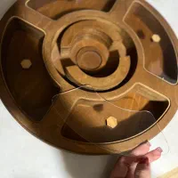 ظرف چوبی مخصوص تنقلات و ..