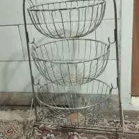 سبد پیاز سیب زمینی استیل