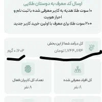 کسب درآمد اینترنتی ( طلای هدیه رایگان)