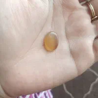 نگین انگشتر عقیق عسلی فردوس|جواهرات|گرگان, |دیوار