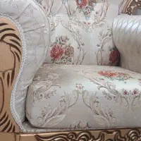 مبل سلطنتی ۷ نفره|مبلمان خانگی و میز عسلی|کاشان, شهرک خاتم الانبیا (مسکن ملی کاشان)|دیوار