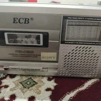 رادیو وضبط سالم فقط پوستش دو جا شکسته|سیستم صوتی خانگی|خرمآباد, |دیوار