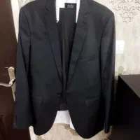 ست کت و شلوار مردانه نو بهمراه پیراهن سفید