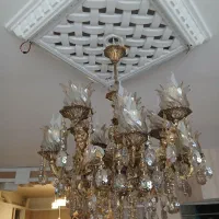 لوستر ۱۶ شعله سالم و در حد