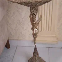 کنا ر سالنی برنز همراه با سماور ومیز زیر سماوری