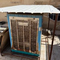 کولر آبی کاملا سالم همراه سایه بان