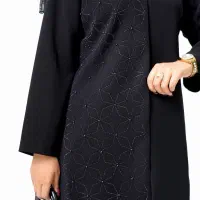 مانتو کرپ مجلسی سایز بزرگ ۵۶ تا ۶۶|لباس|مشهد, گلشور|دیوار