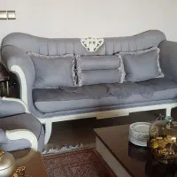 مبلمان با میز و عسلی