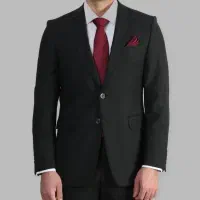 کت و شلوار مشکی سایز۴۸