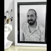 طراحی چهره سیاه قلم هایپررئال