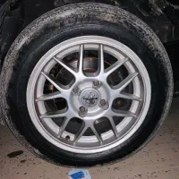 فروش ۴ عدد رینگ نو طرح شاخ گوزنی با لاستیک|قطعات یدکی و لوازم جانبی|چابهار, |دیوار