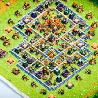 اکانت کلش تاون هال 16