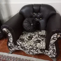 مبل چرم اصل  سالم