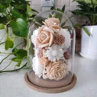 باکس شیشه ای شمع