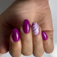 مدل کاشت ناخن ترمیم ناخن (ژل و پودر)کاور و ژلیش