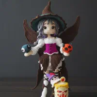 عروسک های قلاب بافی