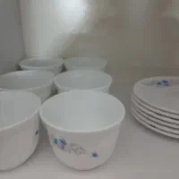 ظرف گل ابی پنج ستارع اصل فرانسوی