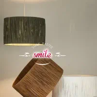 لوستر مکرومه حصیری رافیا بی نظیر|لوستر و چراغ آویز|مشهد, امامیه (شهرک غرب)|دیوار