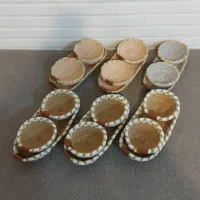 ظروف پذیرایی حصیری|ظروف سرو و پذیرایی|قم, باجک سه|دیوار