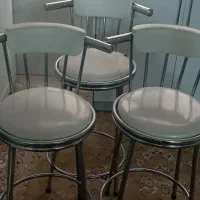 سلام سه عدد صندلی اپن صحیح و سالم