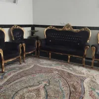 مبلمان ۹ نفره سلطنتی|مبلمان خانگی و میز عسلی|قم, سراجه (۱۵ خرداد)|دیوار
