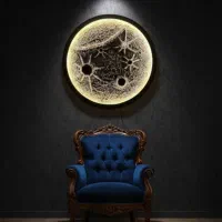 تابلو ماه دکوراتیو