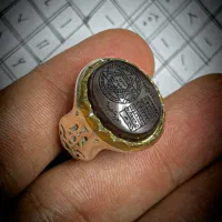 انگشتر طرطبه مقلاص قدیمی