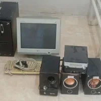 کامپیوتر با تمامی لو وضبط وباندفلش خور تکنو سالم