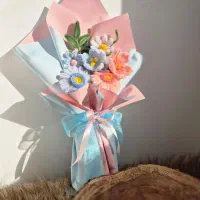 گل مصنوعی مخملی