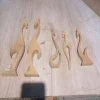 غزال چوبی|مجسمه، تندیس، ماکت|اراک, |دیوار