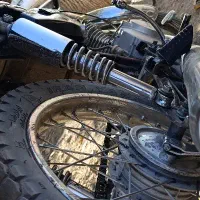 دو عدد رینگ موتور و دو عدد کمک فنر عقب فروشی