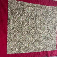 لحاف پنبهای مخمل و ترمه|رختخواب، بالش، پتو|کرمان, |دیوار