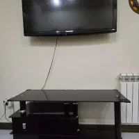 میز تلوزیون شیشه ای