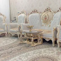 مبل سلطنتی و میز تلویزیون