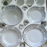 سرویس چینی ۱۲ نفره کامل ۱۰۰ پارچه