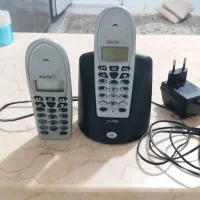 تلفن بی سیمی دو گوشی