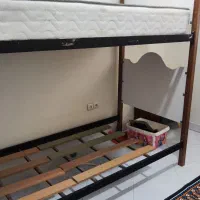 تخت دو طبقه کودک نوجوان با تشک|تخت و سرویس خواب|تهران, نیروی هوایی (پیروزی)|دیوار