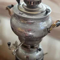 سماور گازی قدیمی اصل|سماور، چایساز، قهوهساز|تهران, دهکده المپیک|دیوار