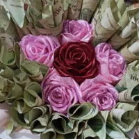 کادویی وگل روبانی|گل مصنوعی|بندر دیر, |دیوار