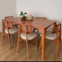 میز شیک ناهار خوری نیلو|میز و صندلی غذاخوری|اصفهان, طامه|دیوار