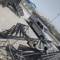 درب اکاردونی پله صاف پله گرد حفاض جوشکاری سیار|مصالح و تجهیزات ساختمان|اسلام‌شهر, |دیوار