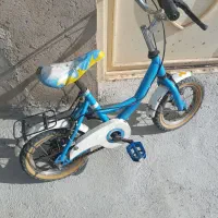 دوچرخه آبی  سایز ۱۲ و صورتی سایز ۱۶