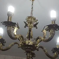 لوستر برنز|لوستر و چراغ آویز|خرم‌آباد, |دیوار