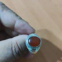 انگشتر عقیق با رکاب نقره ۹۵۰ ضخیم|جواهرات|تهران, حشمتیه|دیوار