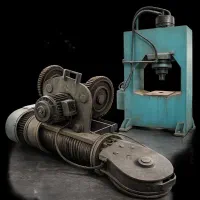 دستگاه پرس و وینچ صنعتی