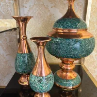 ظروف خام فیروزه کوبی