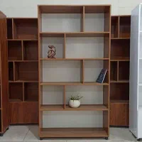 تولیدی انواع کتابخانه قفسه و شلف