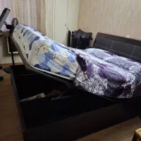 فروشی تخت دونفره جکدار با تشک|تخت و سرویس خواب|بندرعباس, |دیوار